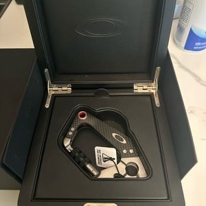 Oakley 2014 Metalworks Carbon Fiber Carabiner Ltd Edition